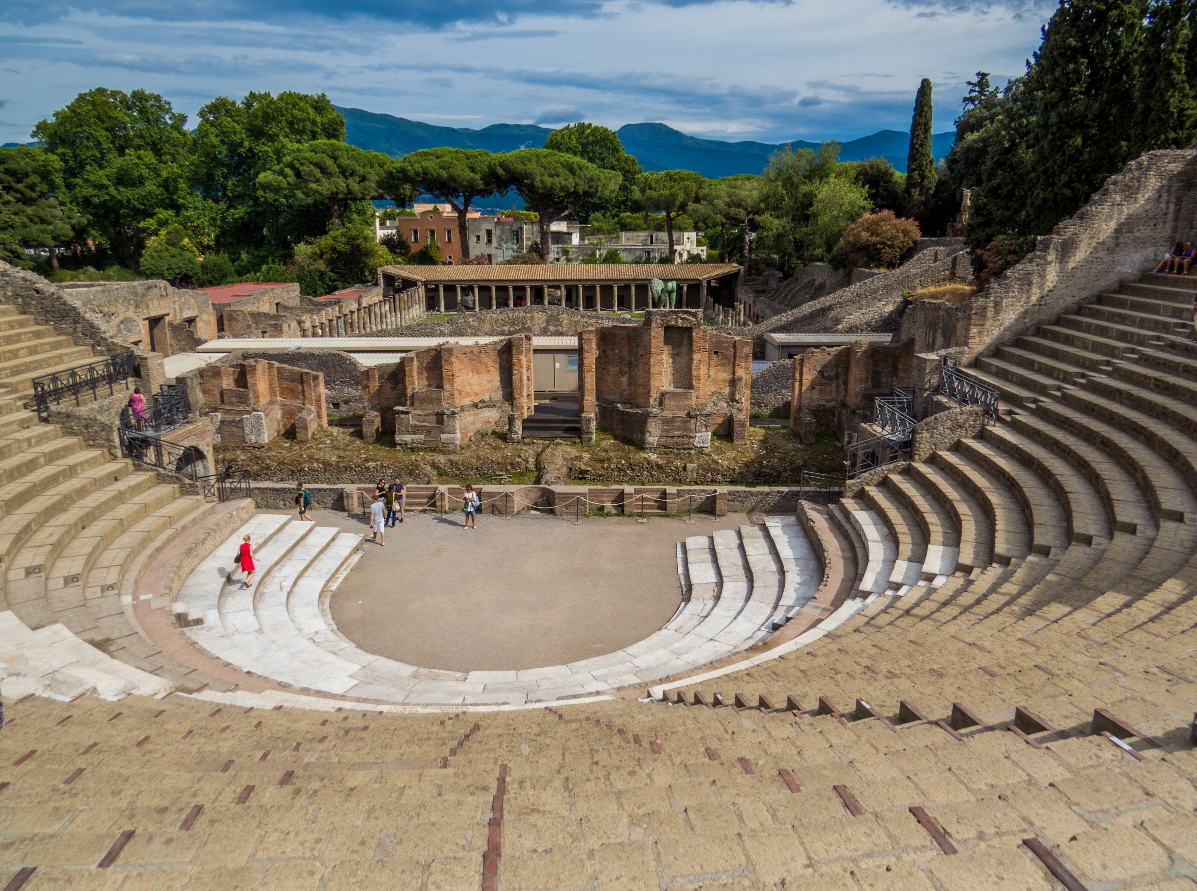 Image for Pompeii E-Bike Tour Packages at Night